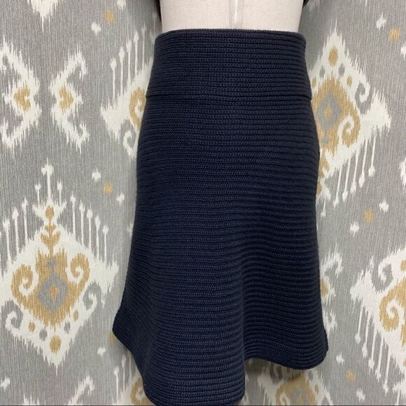 Ralph Lauren Black Angora Sweater Knit Tulip Skirt - Picture 8 of 16